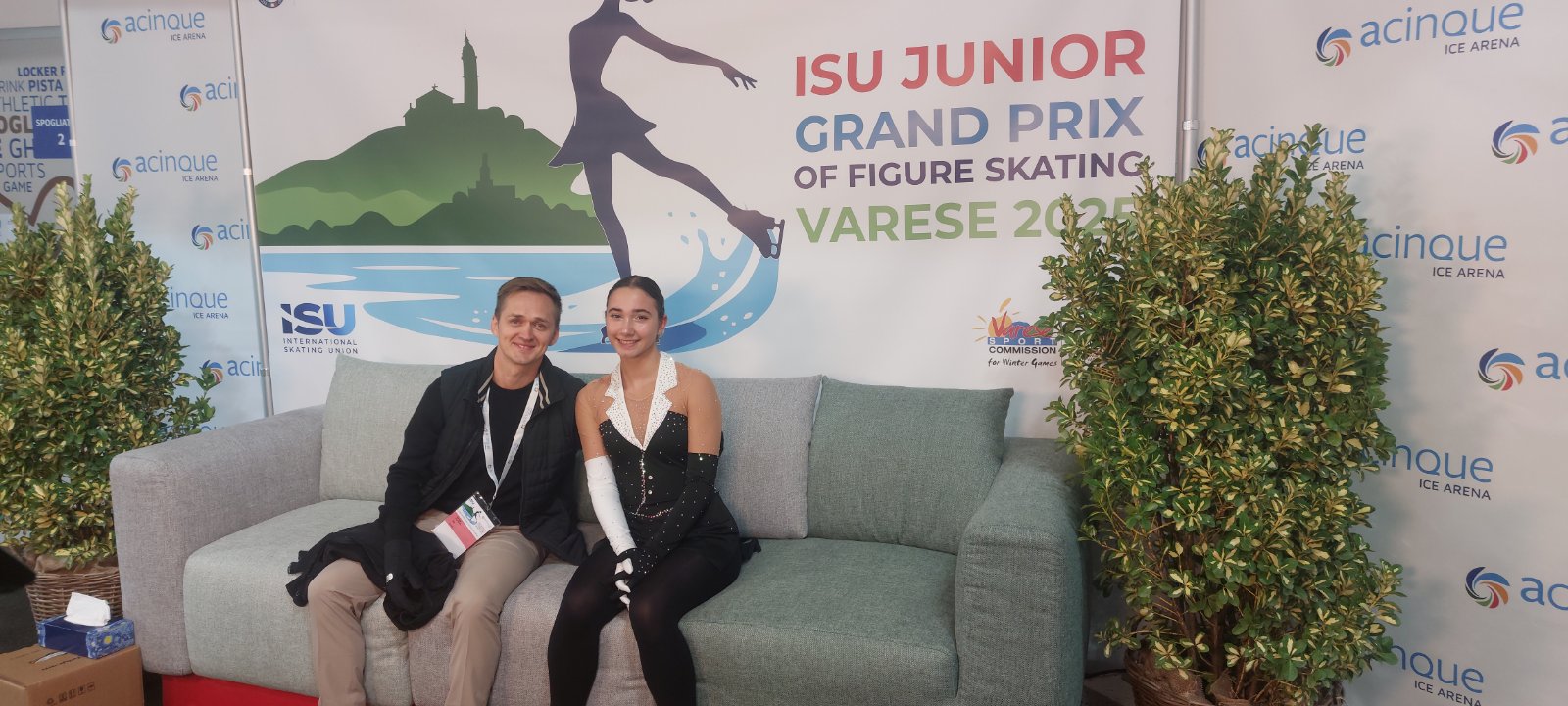 Eva Sužnjević natupila na Junior Grand Prix takmičenju u Vareseu (Italija)